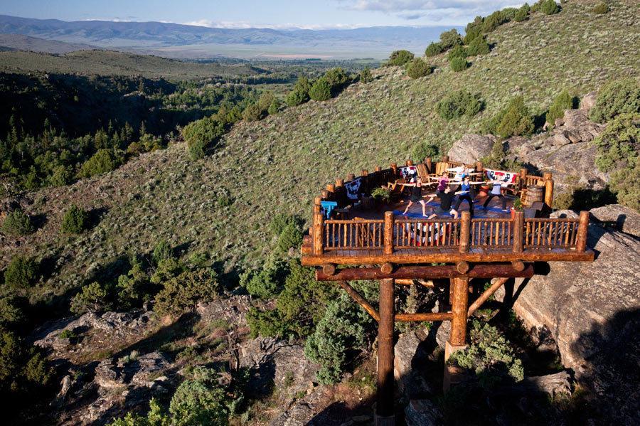 The Lodge & Spa At Brush Creek Ranch Saratoga Esterno foto